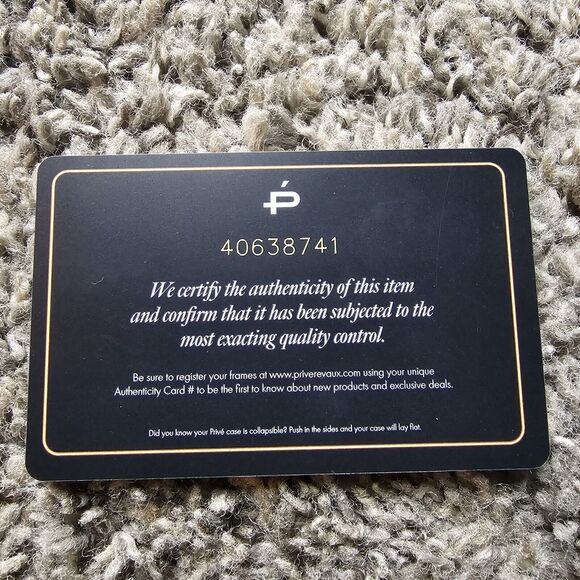 Prive Revaux Sunglasses Case Hard & Foldable/Collapsible & Cleaning Cloth Black - Picture 5 of 7